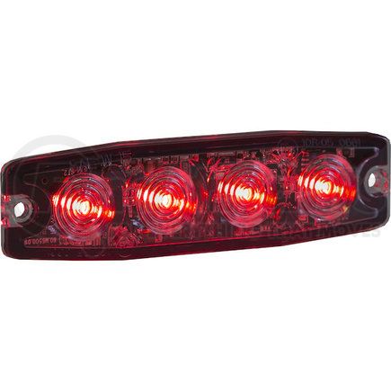 Buyers Products 8892243 Strobe Light - 4.5 inches Red, LED, Ultra Thin