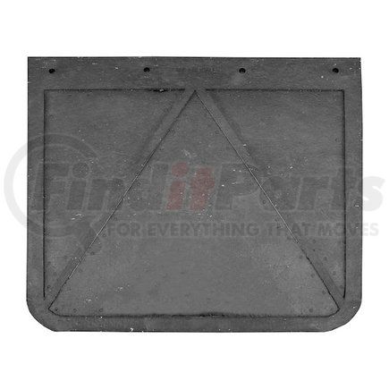 Buyers Products b2018lsp Mud Flap - Heavy Duty, Black, Rubber, 20 x 18 inches