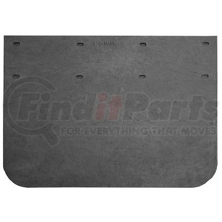 Buyers Products b2418lsp Mud Flap - Heavy Duty, Black, Rubber, 24 x 18 inches