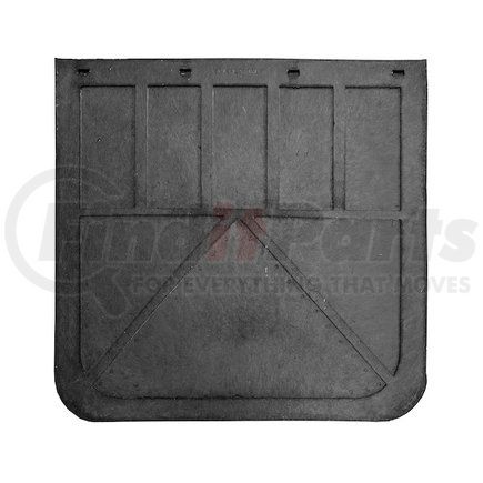 Buyers Products b24lp Mud Flap - Heavy Duty, Black, Rubber, 24 x 24 inches