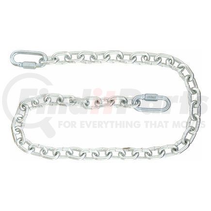 Buyers Products b31648sc 3/16X48in. Class 2 Trailer Safety Chain with 2-Quick Link Connectors