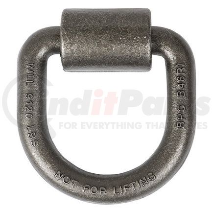 Buyers Products b46i Tie Down D-Ring - 3/4 in. Forged, with Weld-On Mounting Bracket