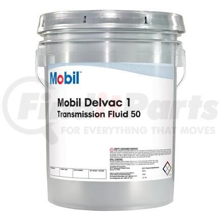 Mobil Oil 122207 Delvac 1™ Transmission Fluid 50 - Full Synthetic, 35 lbs. (15.88 Kg.) Pail