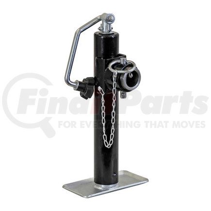 Buyers Products 0091205 Trailer Jack - Swivel, Top Wind, 10 in.Travel, Pipe Mount