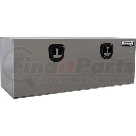 Buyers Products 1702660 18 x 18 x 48 Stainless Steel Truck Box w/ Stainless Steel Door - Highly Polished