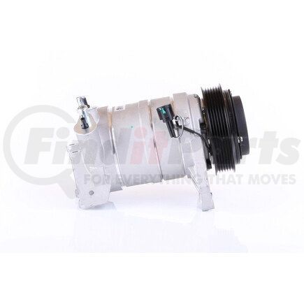 Nissens 890913 A/C Compressor - with Clutch, 10PA17 Type, PAG 46, 6 Pulley Groove