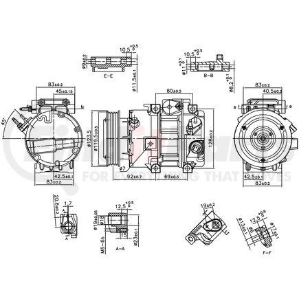 Nissens 890917 Air Conditioning Compressor