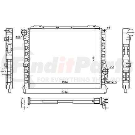 Nissens 60051 Radiator