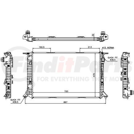 Nissens 60319 Radiator