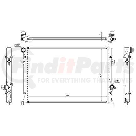 Nissens 60352 Radiator