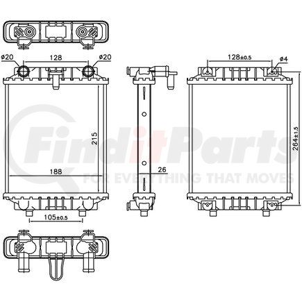 Nissens 60372 Radiator