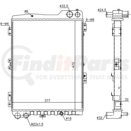 Nissens 60442 Radiator