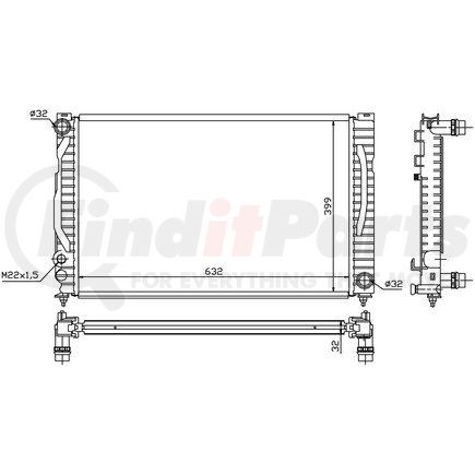 Nissens 60497 Radiator