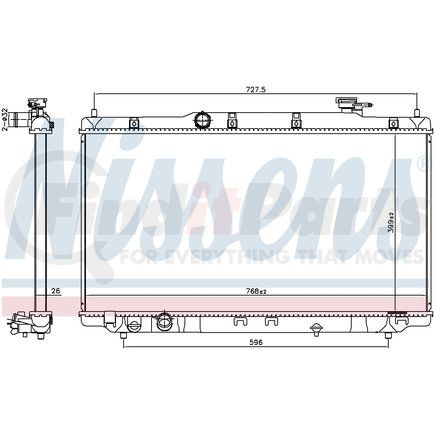 Nissens 606310 Radiator