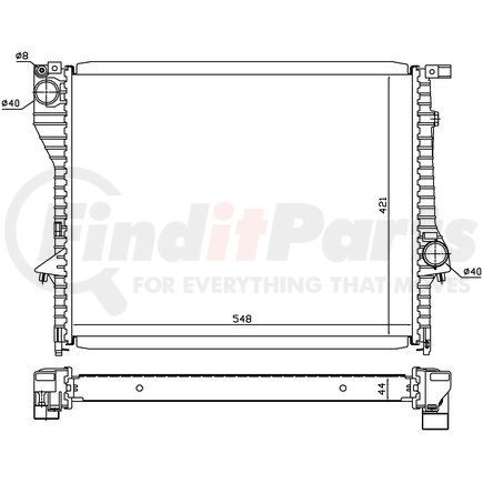 Nissens 60638 Radiator