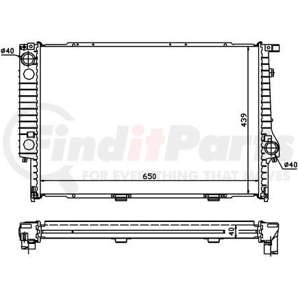 Nissens 60747A Radiator