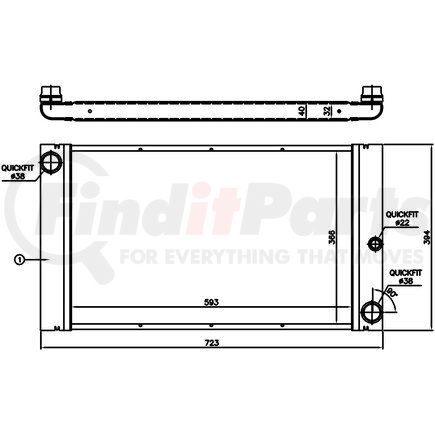 Nissens 60762 Radiator