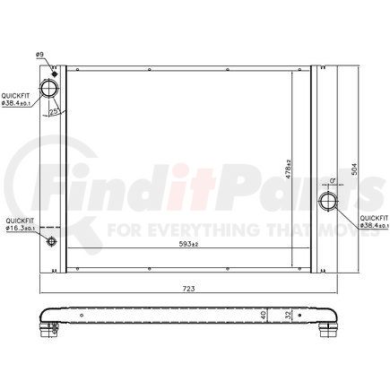 Nissens 60763 Radiator