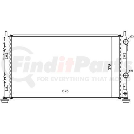 Nissens 61003 Radiator