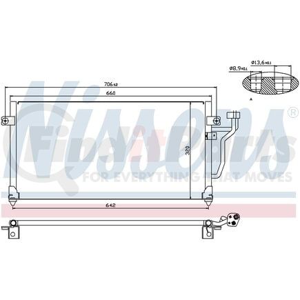 Nissens 94356 Air Conditioning Condenser