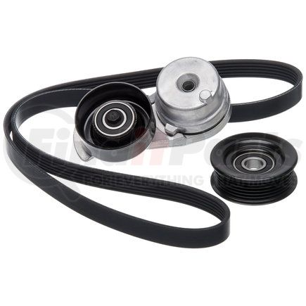 Gates 90K38189A Complete Serpentine Belt Drive Component Kit