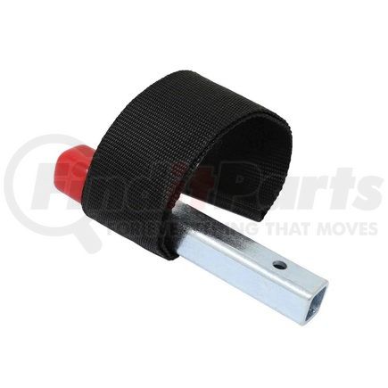 CTA Tools 2595 Oil Filter Wrench - Strap Type, 5.5" Long Handle, 1/2" Square Drive, 6" (152mm) Diameter Range, 2" Band