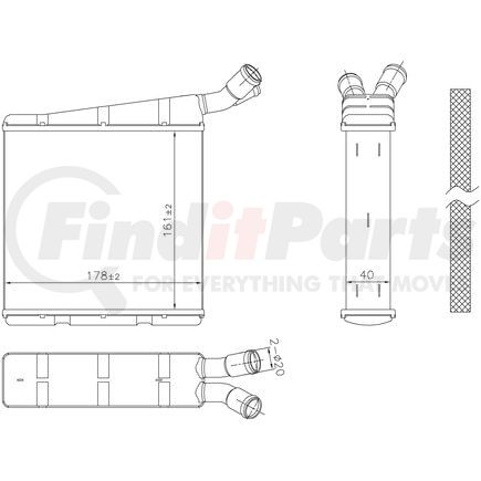 Nissens 606334 Radiator