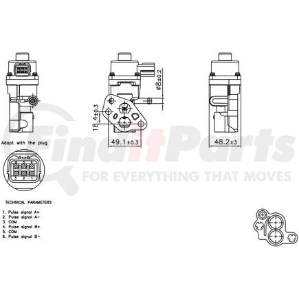 Nissens 98365 EGR Valve