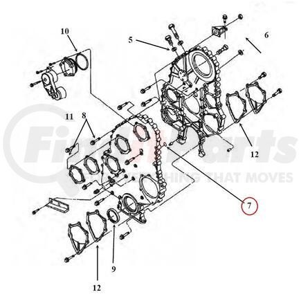 PAI 121280 Thermostat Sealing Ring