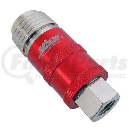 Milton Industries 1750 5-In-ONE® Universal Safety Exhaust Quick-Connect Industrial Coupler - 1/4" NPT