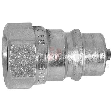 Buyers Products 1304021 Hydraulic Coupling / Adapter - Male Hose, 1/4 in. NPT, Poppet