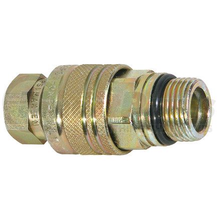 Buyers Products 1304029c Hydraulic Coupling / Adapter - Male Hose, 1/4 in. NPTF, Female Block Coupler