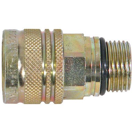 Buyers Products 1304029 Hydraulic Coupling / Adapter - Female 3/4-16 in. Valve Block Side