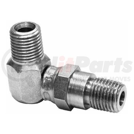 Buyers Products 1304055 Hydraulic Coupling / Adapter - 90 Degree, Swivel Elbow