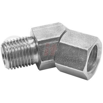 Buyers Products 1304140 Hydraulic Coupling / Adapter - 1/4 in.Male, 45 Degree Female