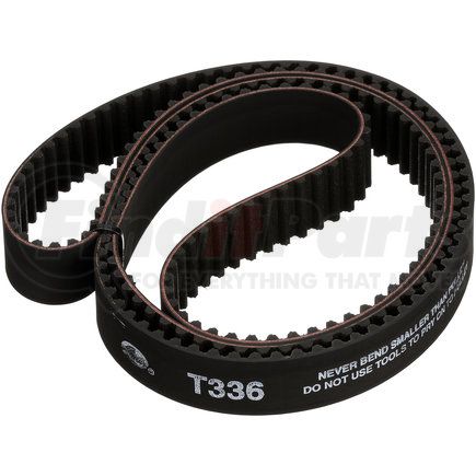 Gates T336 Engine Timing Belt - Premium Automotive