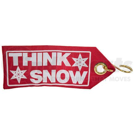 Buyers Products 1308215 Safety Flag - For Snow Plow Blade Guide with S-Hook