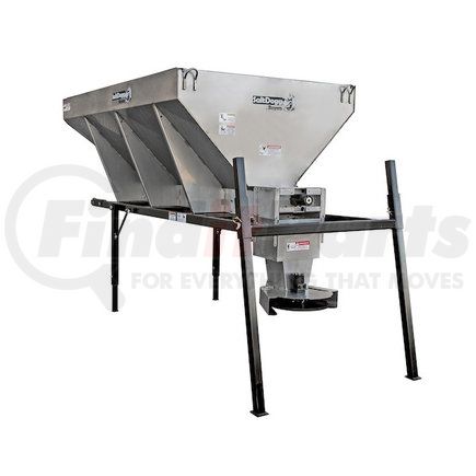 Buyers Products 1400475ssh Saltdogg® 3.5 Cubic Yard Hydraulic Motor Stainless Steel Mid-Size Hopper Spreader