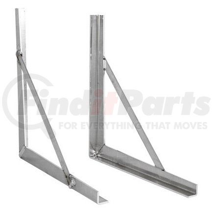 Buyers Products 1701040 Truck Tool Box - Aluminum, Welded Brackets, 24 in. x 24 in.