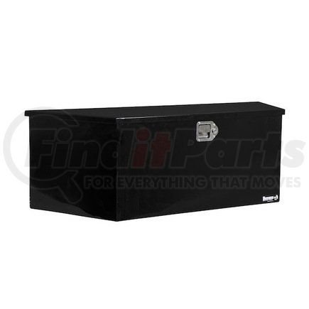 Buyers Products 1701285 Truck Tool Box - Black, Steel, Trailer Tongue, 16 x 16 x 49/37 in.