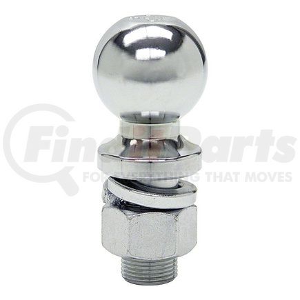 Buyers Products 1802005 Trailer Hitch Ball - 2 in. Chrome, with 1 in. Shank