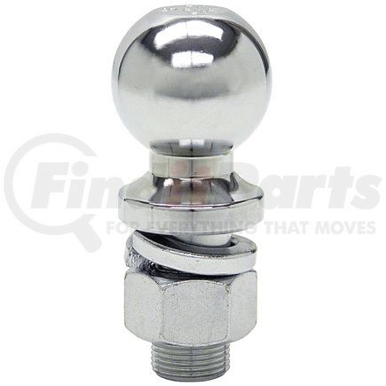 Buyers Products 1802007 2in. Chrome Hitch Ball with 1in. Shank Diameter x 2-3/4in. Long