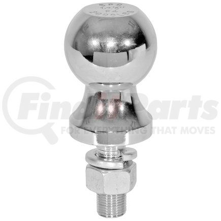 Buyers Products 1802103 1-7/8in. Bulk Chrome Hitch Balls with 5/8in. Shank Diameter x 1-3/4 Long