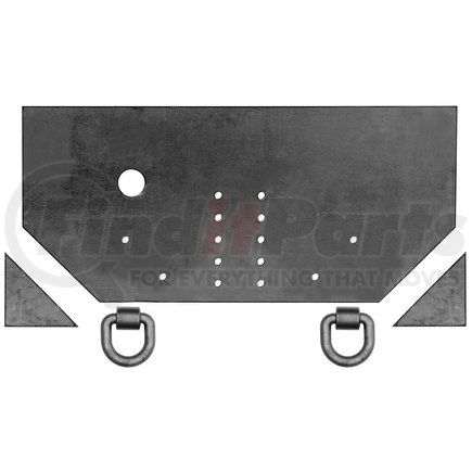Buyers Products 1809027a Trailer Hitch Reinforcement Plate - 3/4 x 34-1/2 x 23-1/2 in.