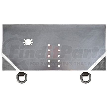 Buyers Products 1809042 Trailer Hitch Reinforcement Plate - 5/8 in. Fabricators Hitch Plate; 15.5 in. Tall
