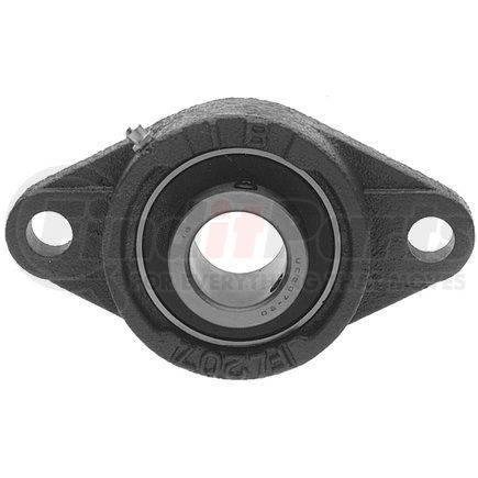 Buyers Products 2f12 3/4in. Shaft Diameter Eccentric Locking Collar Style Flange Bearing - 2 Hole