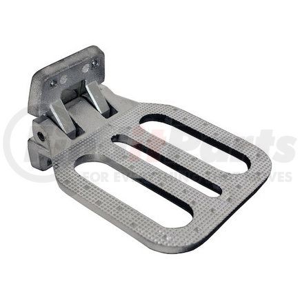 Buyers Products fs2797ch Bumper Step - Large, Chrome Plated, Steel, Folding Style, Bolt-On