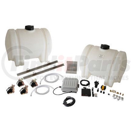 Buyers Products ls3 Pre-Wet System Kit - Electric, (2) 110 Gal., For V-Box Mount Reservoirs