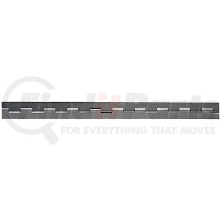 Buyers Products s50 Steel Continuous Hinge .075 x 72in. Long with 1/4 Pin and 3.0 Open Width