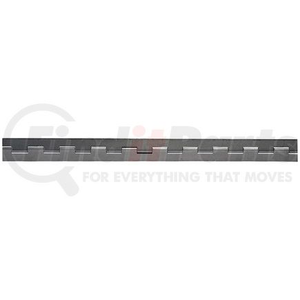 Buyers Products s63 Steel Continuous Hinge .120 x 72in. Long with 3/8 Pin and 2.0 Open Width